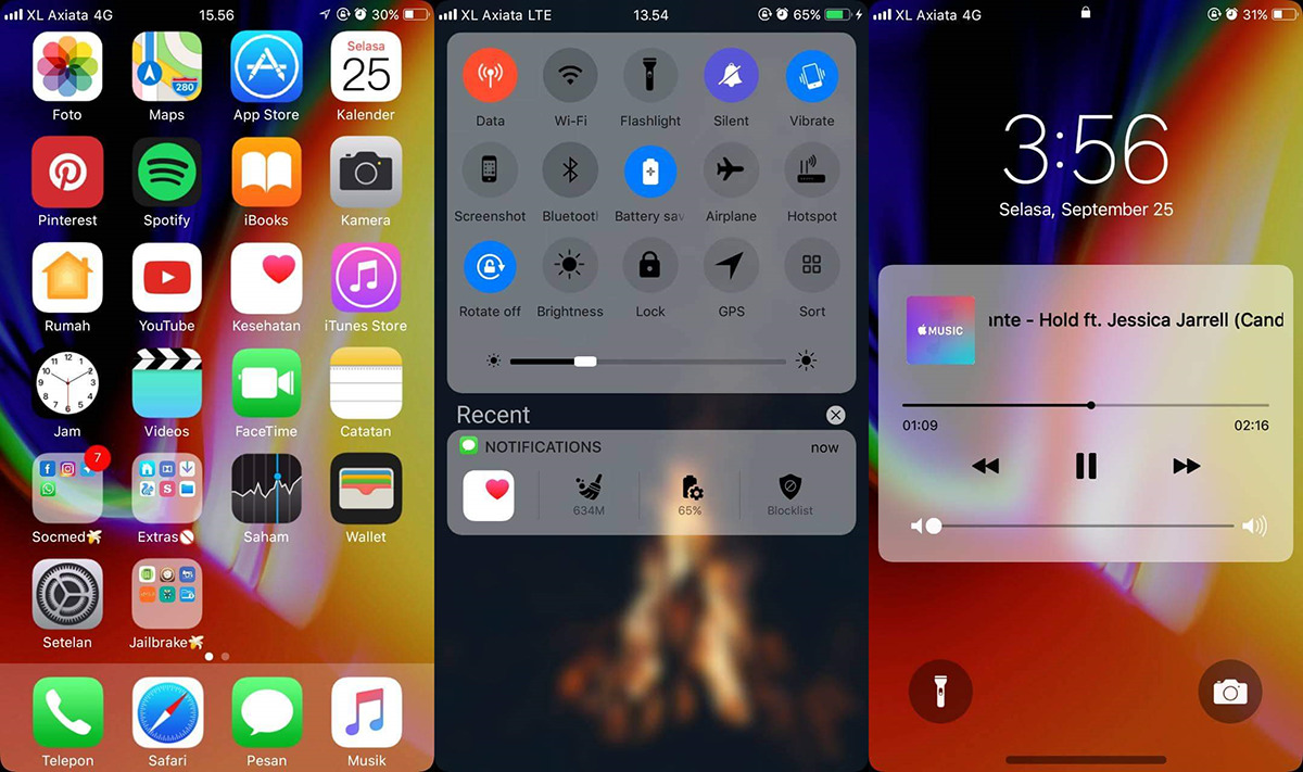 Download Tema iOS 12 (iPhone) Xiaomi Mtz Terbaru 2019 ...