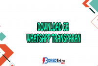Download GB Whatsapp Transparan