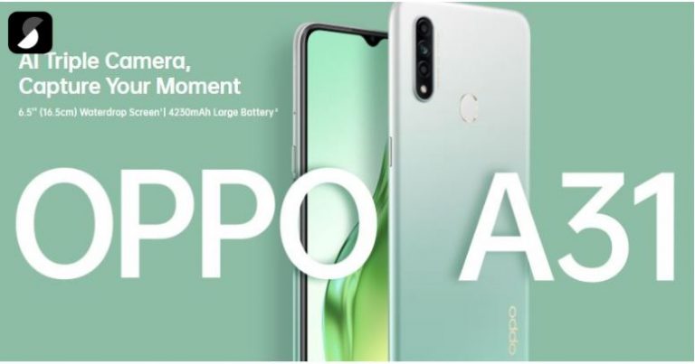 hp oppo a31 second