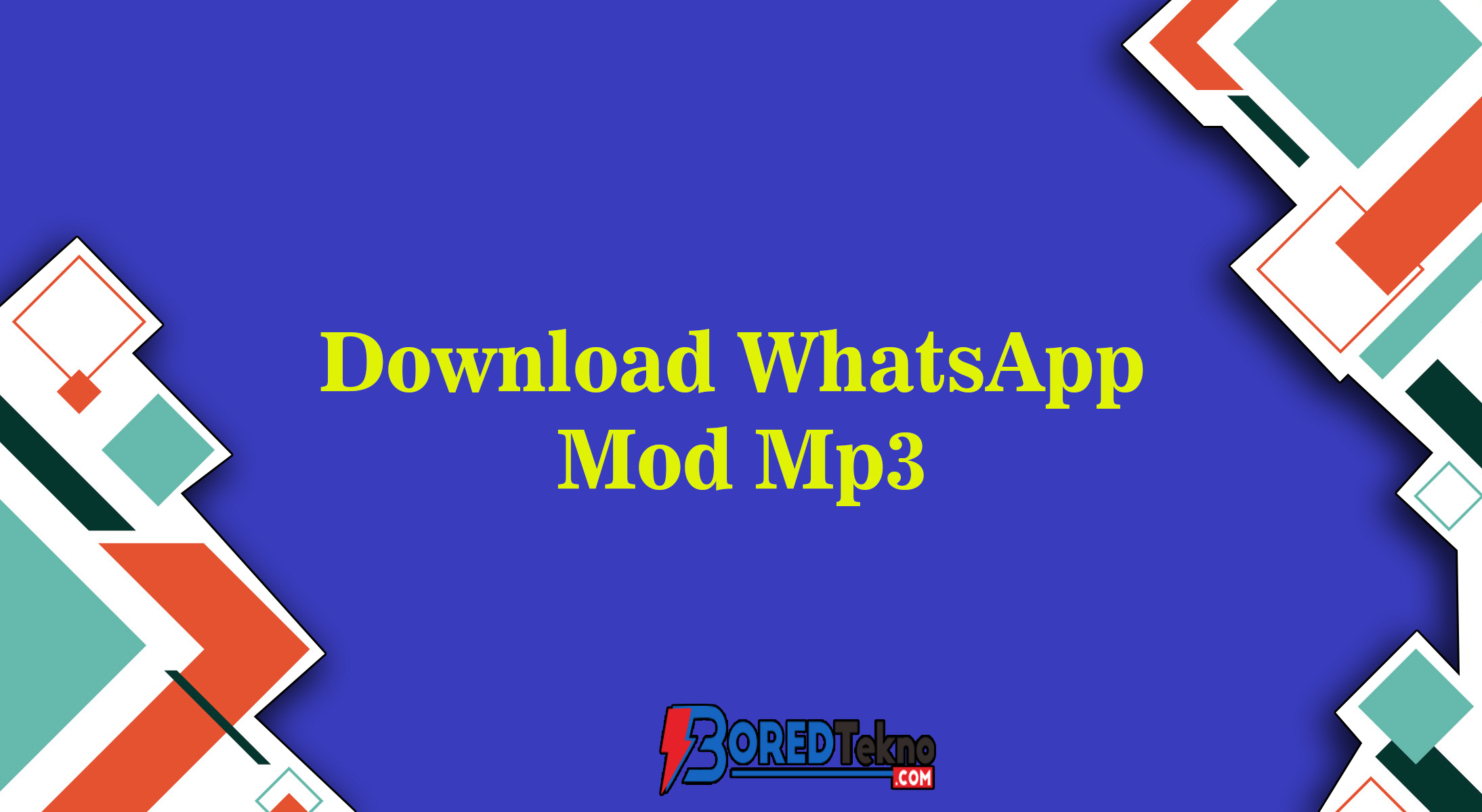 Download WhatsApp Mod Mp3
