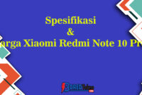Spesifikasi & Harga Xiaomi Redmi Note 10 Pro