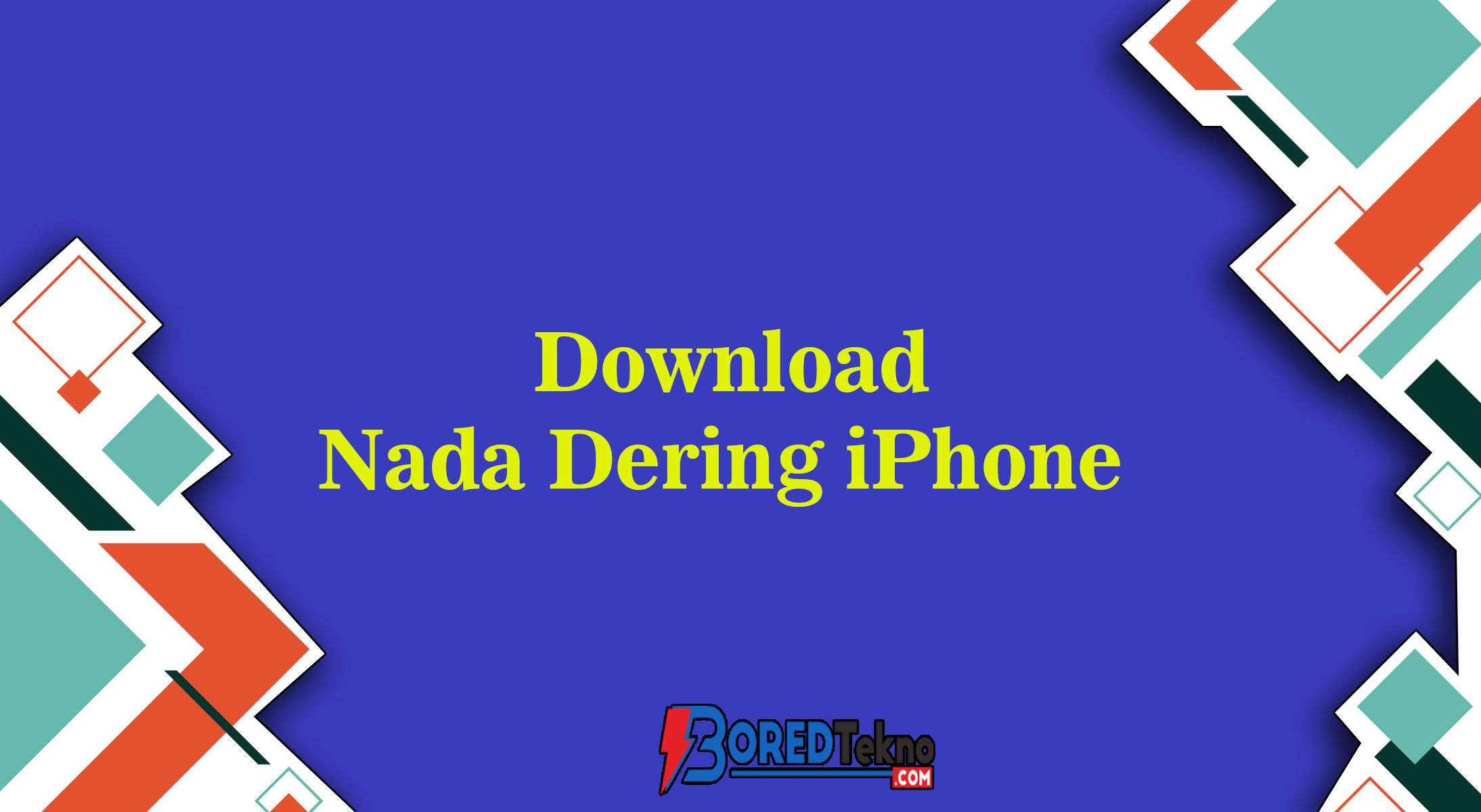 Download nada dering iphone 12