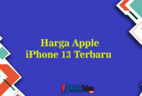 Harga Apple iPhone 13 Terbaru