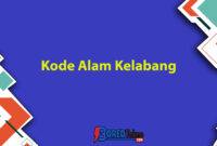 kode alam kelabang